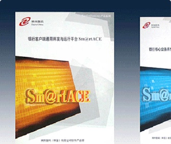 神州數碼銀?客戶端平臺宣傳冊設計